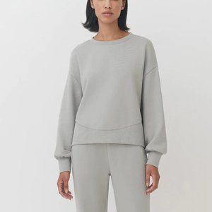 Cuyana Terry Balloon Sleeve Sweatshirt